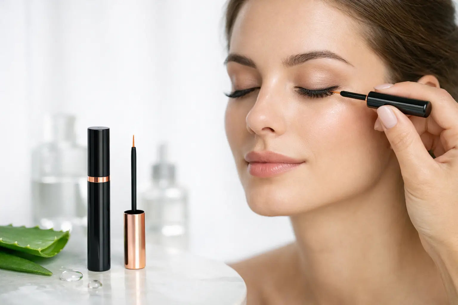 Wimpernserum bei empfindlichen Augen wählen