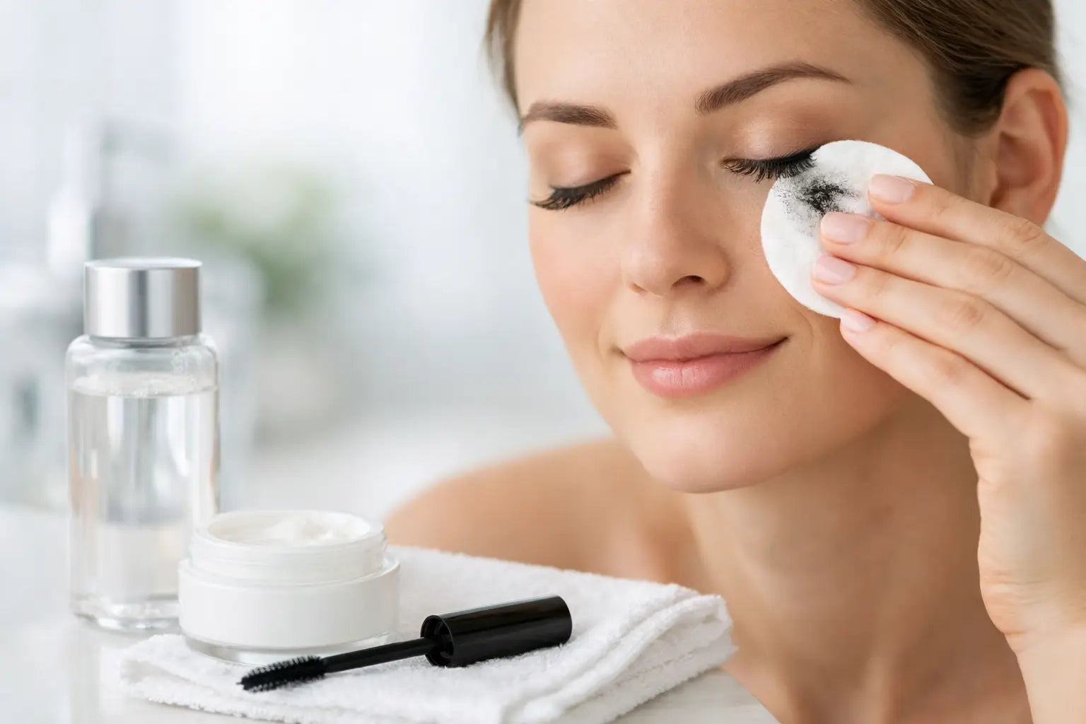 Mascara entfernen: Sanft zu Wimpern und Augen