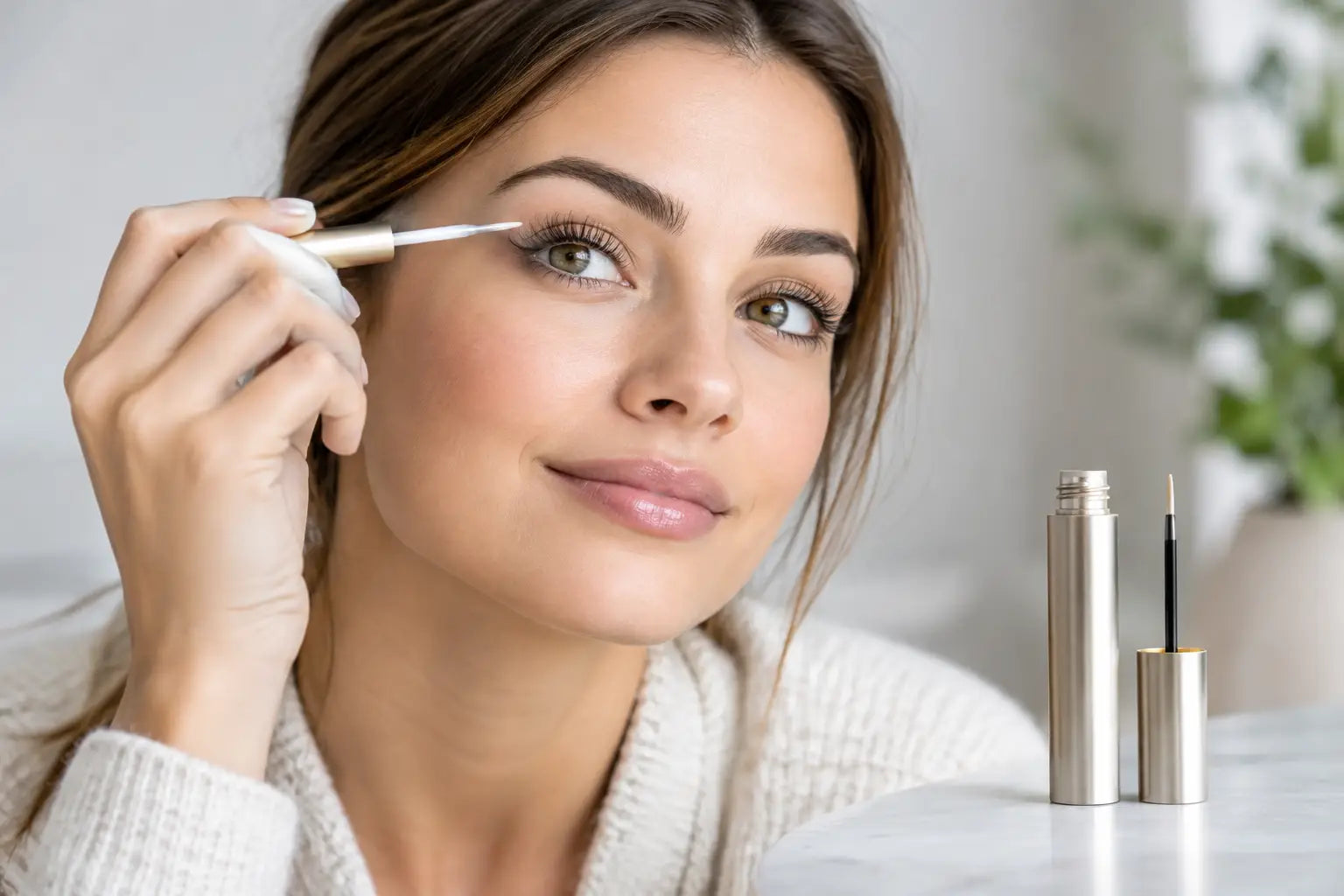Fallstudie bei lückenhaften Wimpern im Alltag