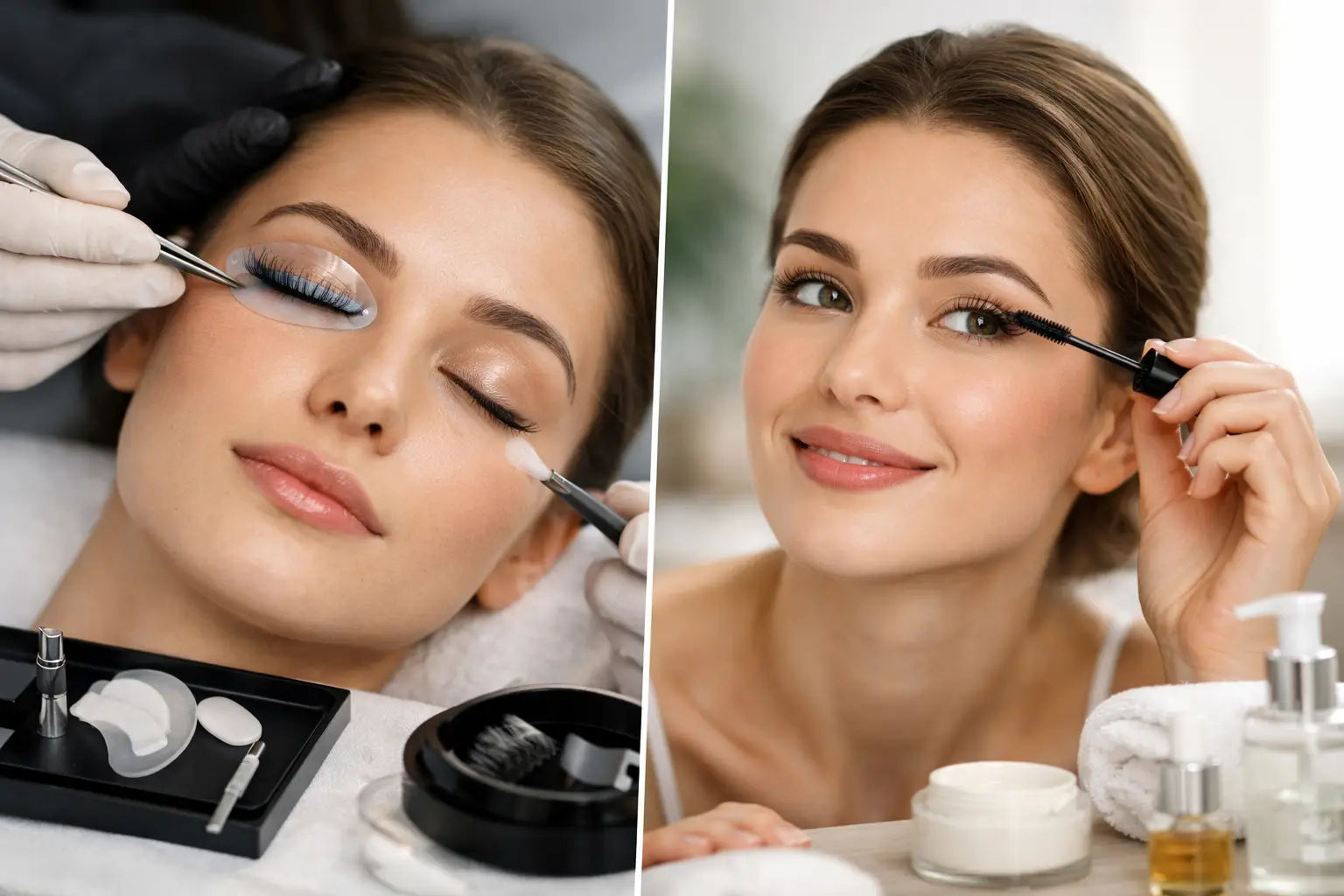 Wimpernlifting oder tägliche Pflege - was passt dir?