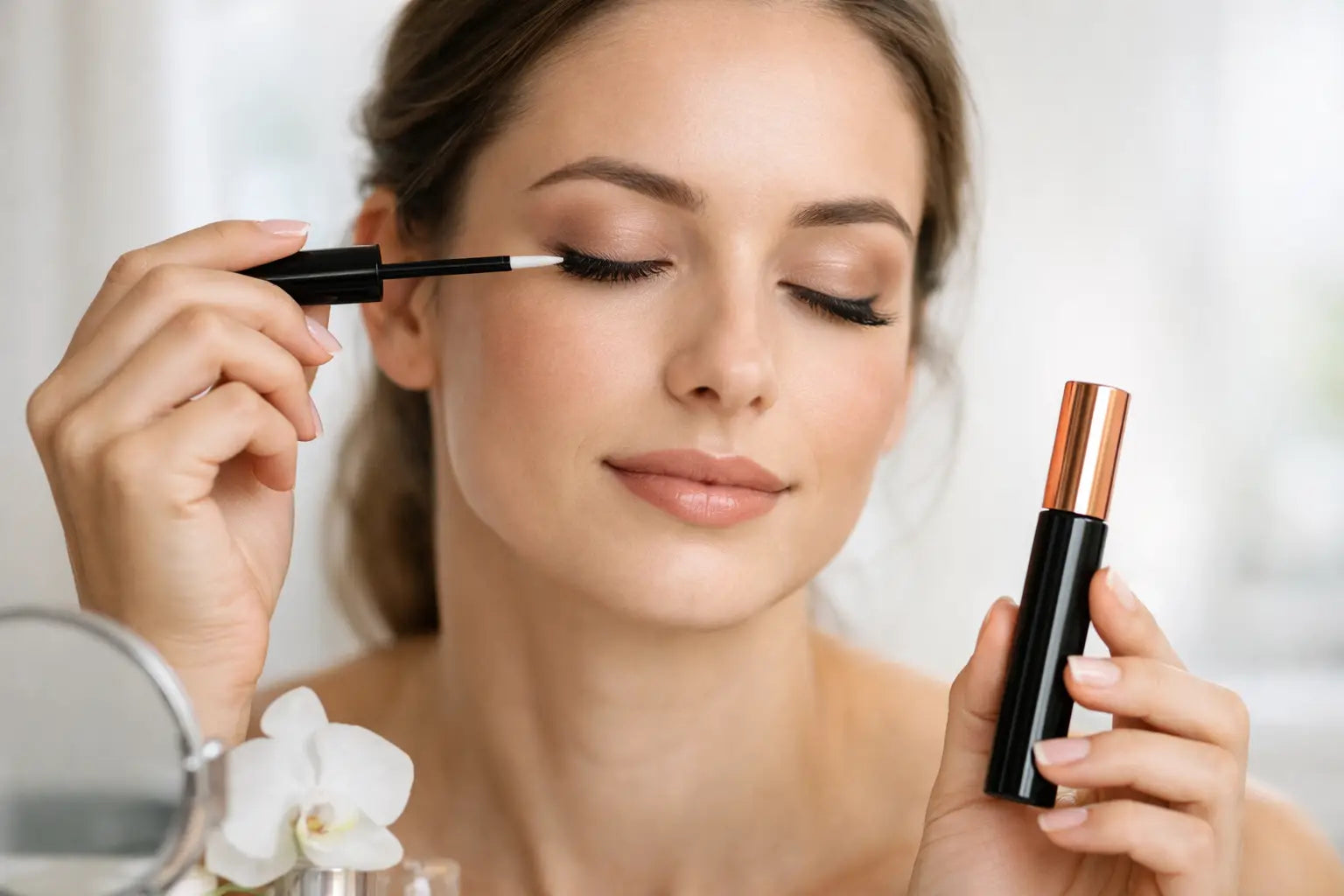Wimpernserum richtig auftragen: Anleitung